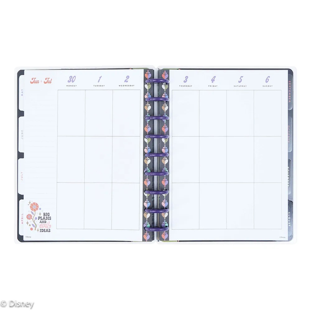 2025 Disney Snow White vs. The Evil Queen Planner - Classic Vertical Layout - 12 Months