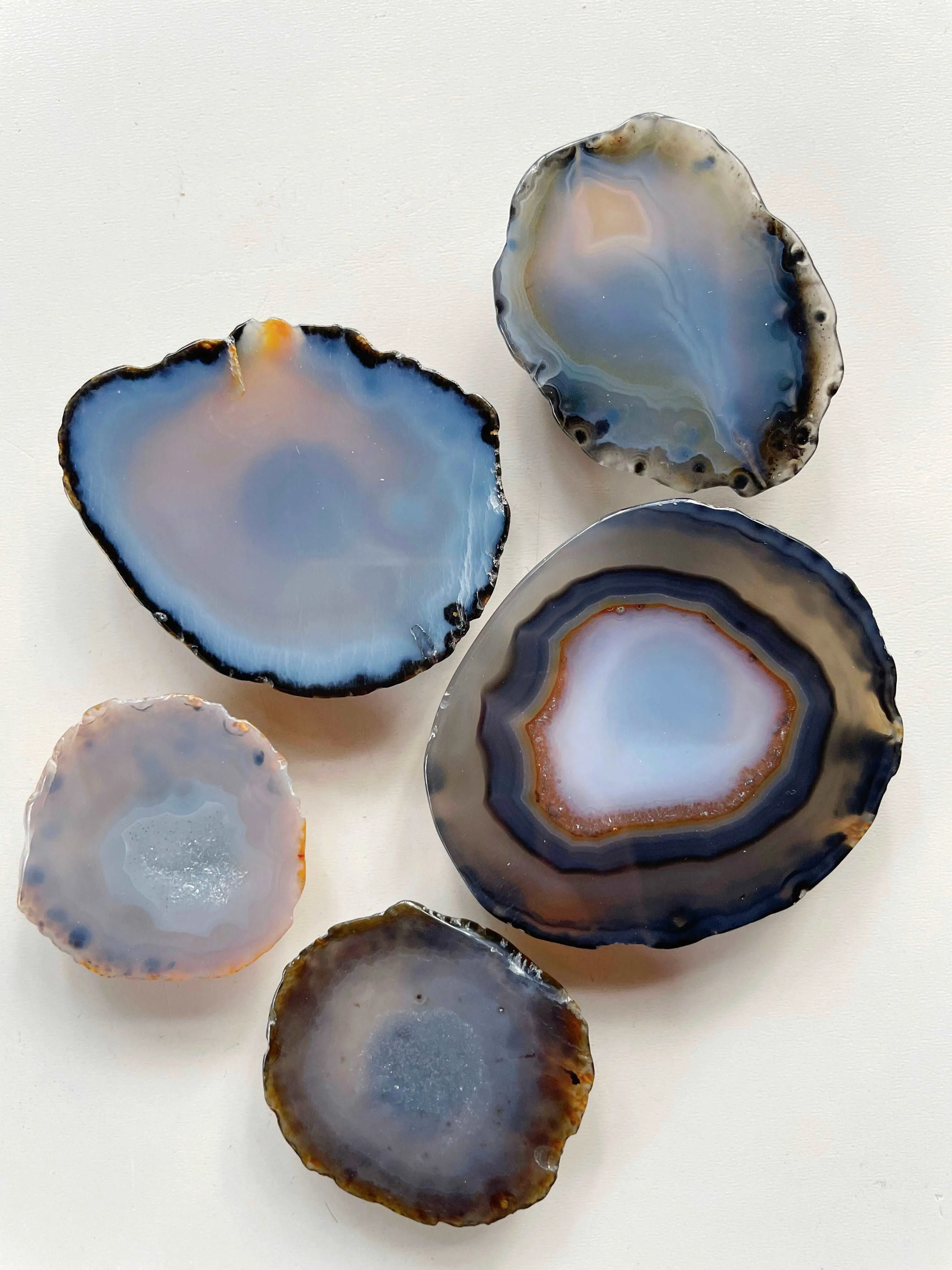 Agate Magnet Set O