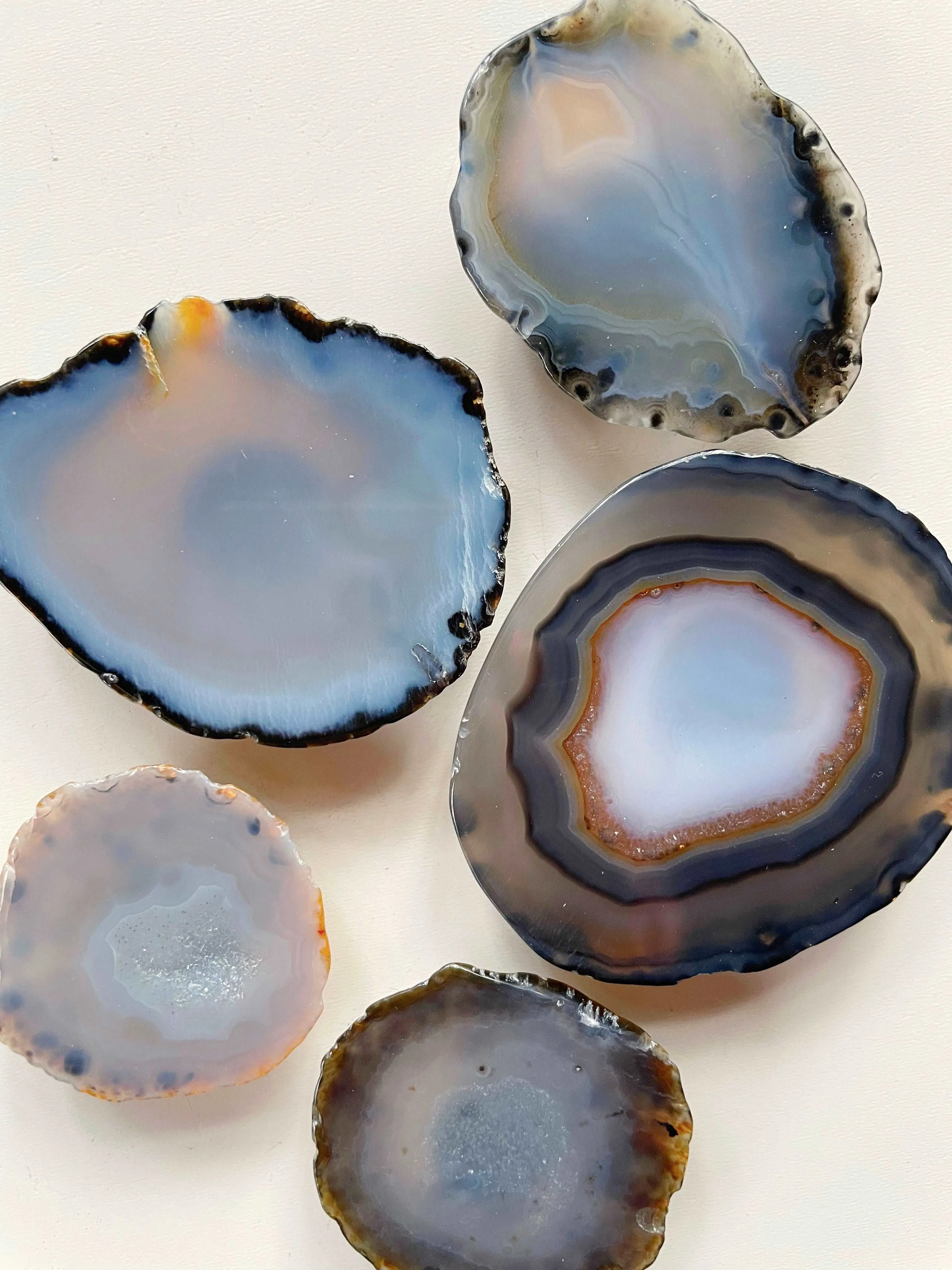 Agate Magnet Set O