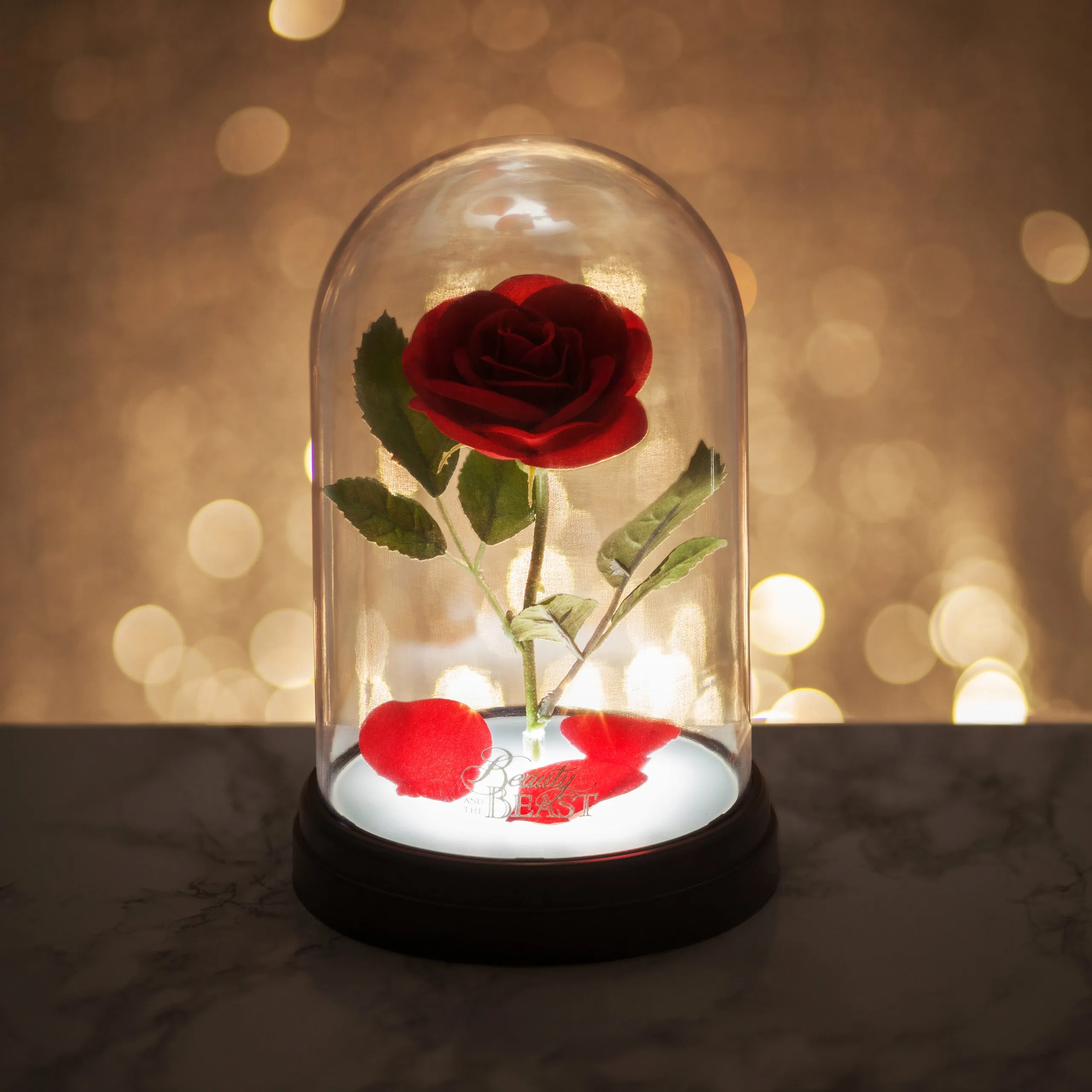 Beauty and the Beast Enchanted Rose Light