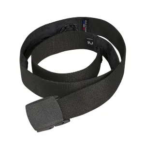 Belt with money pocket Forclaz Travel, black