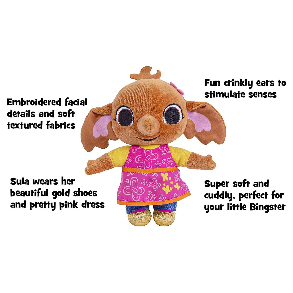 Bing Sula with Crinkly Ears Soft Toy