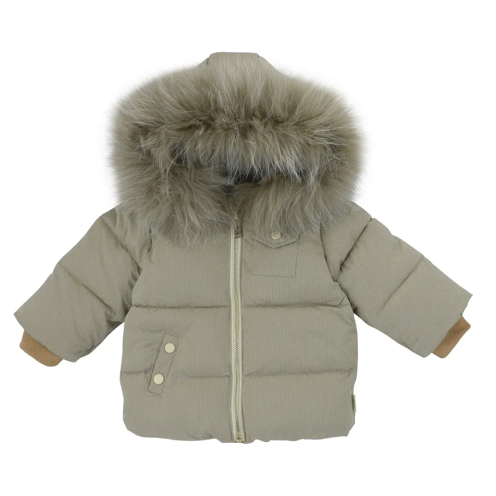 Bondoux Textured Fabric Jacket Boys