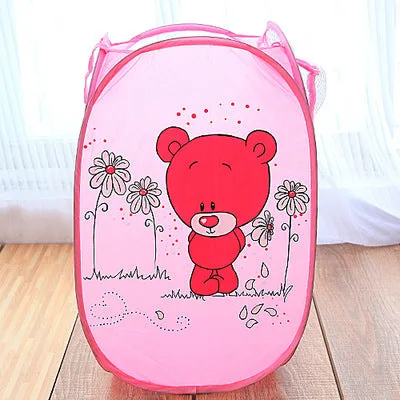 Cartoon Foldable Dirty Clothes Hamper