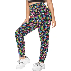 Character Balloons Women's Plus Size Athletic Leggings