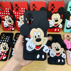 Couple Mickey And Minnie Hard Protection Case For Tecno