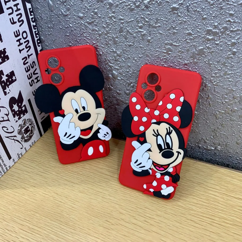 Couple Mickey And Minnie Hard Protection Case For Tecno