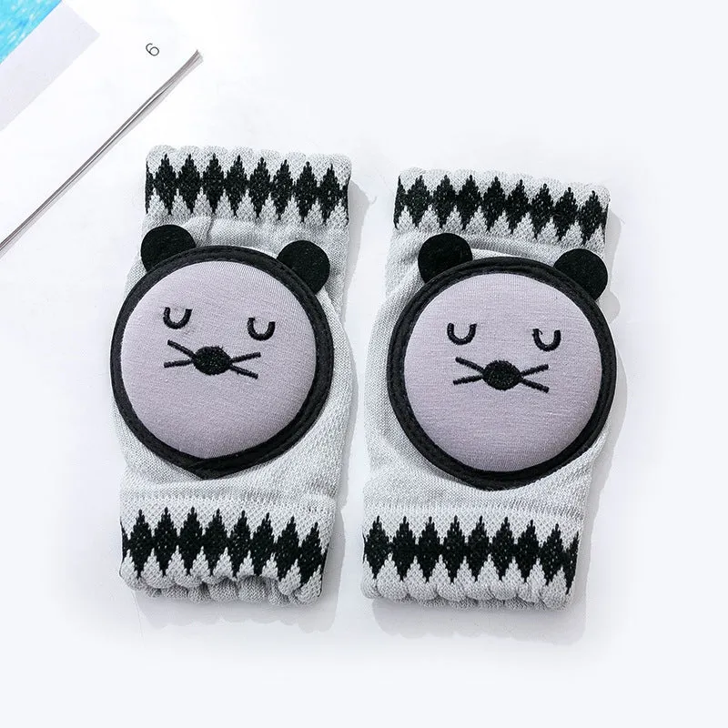 Cute Cartoon Design Baby crawling Knee Pads