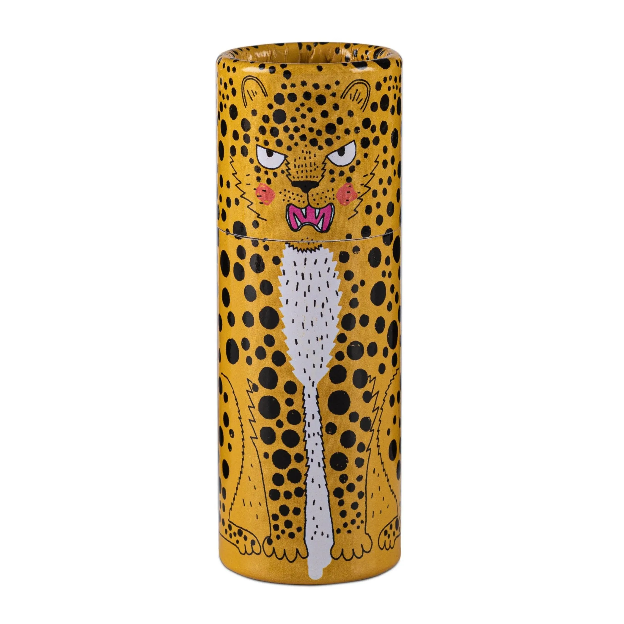 Cylinder Luxury Matches: Leopard