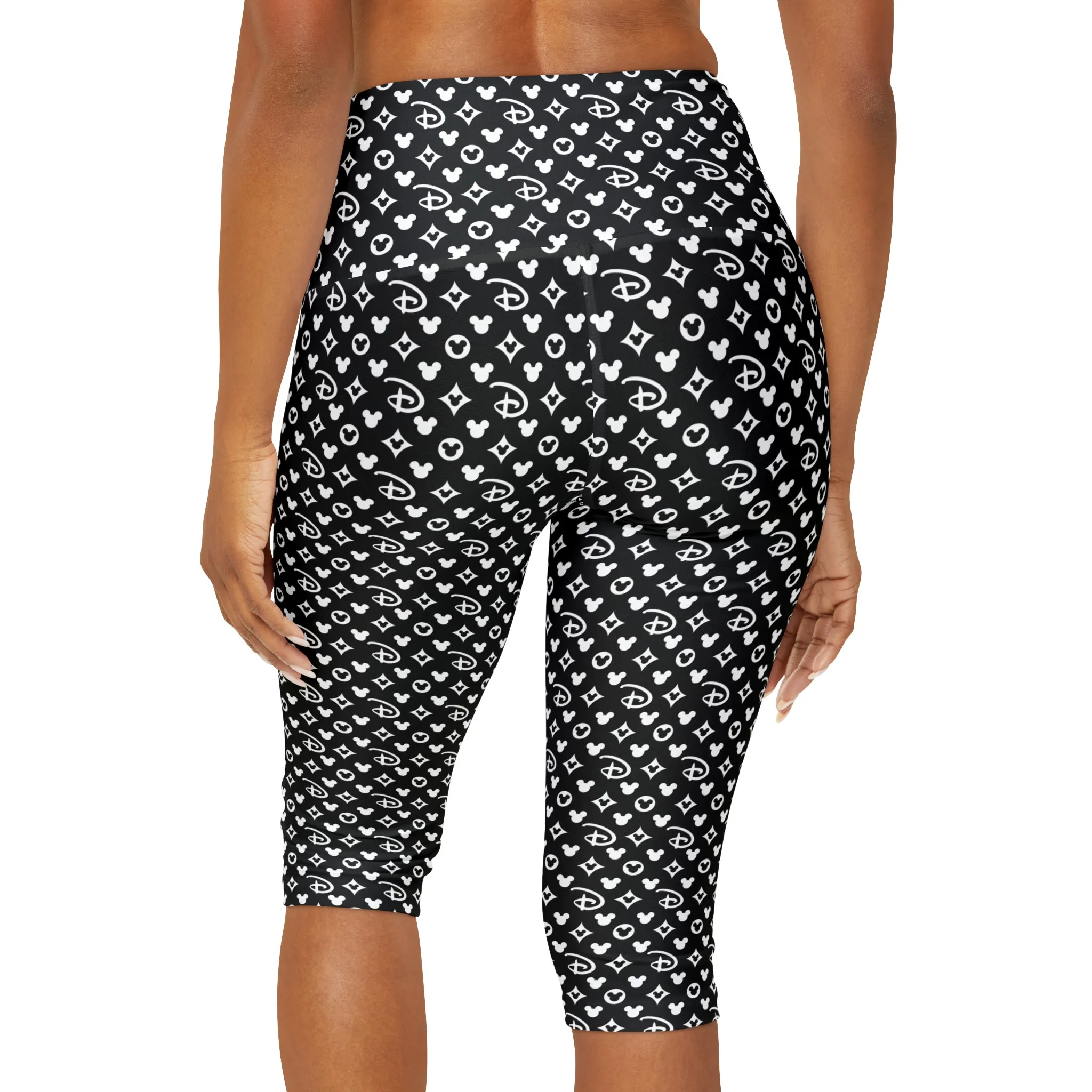 Designer Athletic Capri Leggings