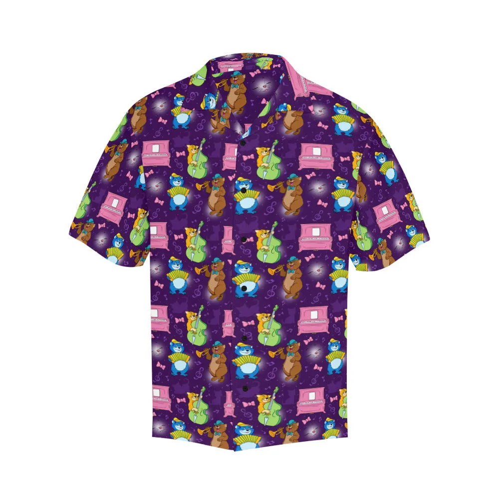 Disney Aristocats Musical Cats Hawaiian Shirt