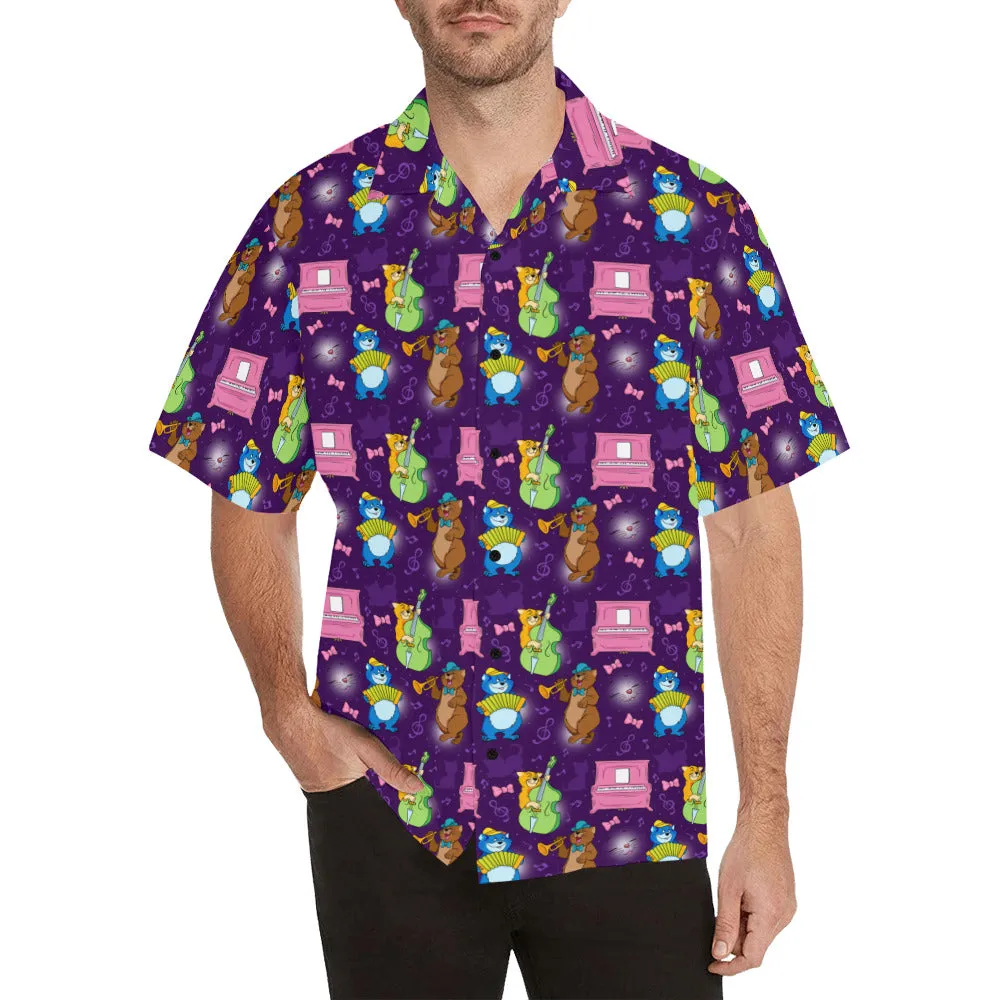 Disney Aristocats Musical Cats Hawaiian Shirt