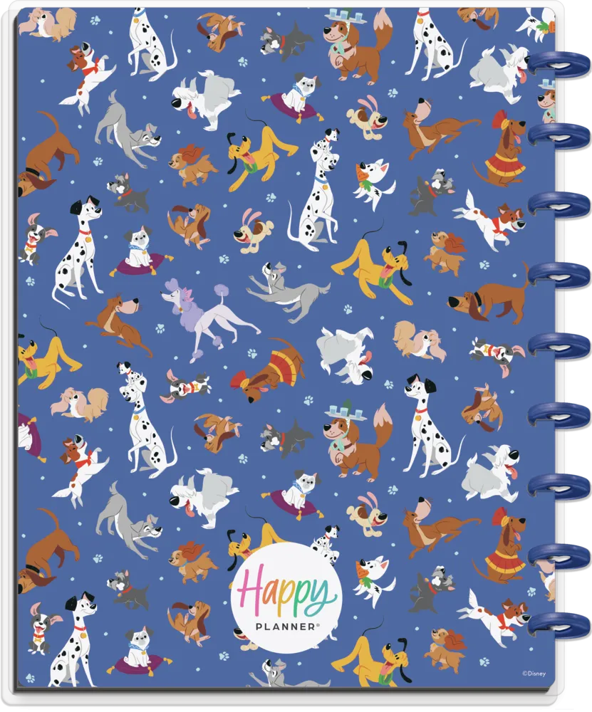 Disney Dogs - Dotted Lined Classic Notebook - 60 Sheets