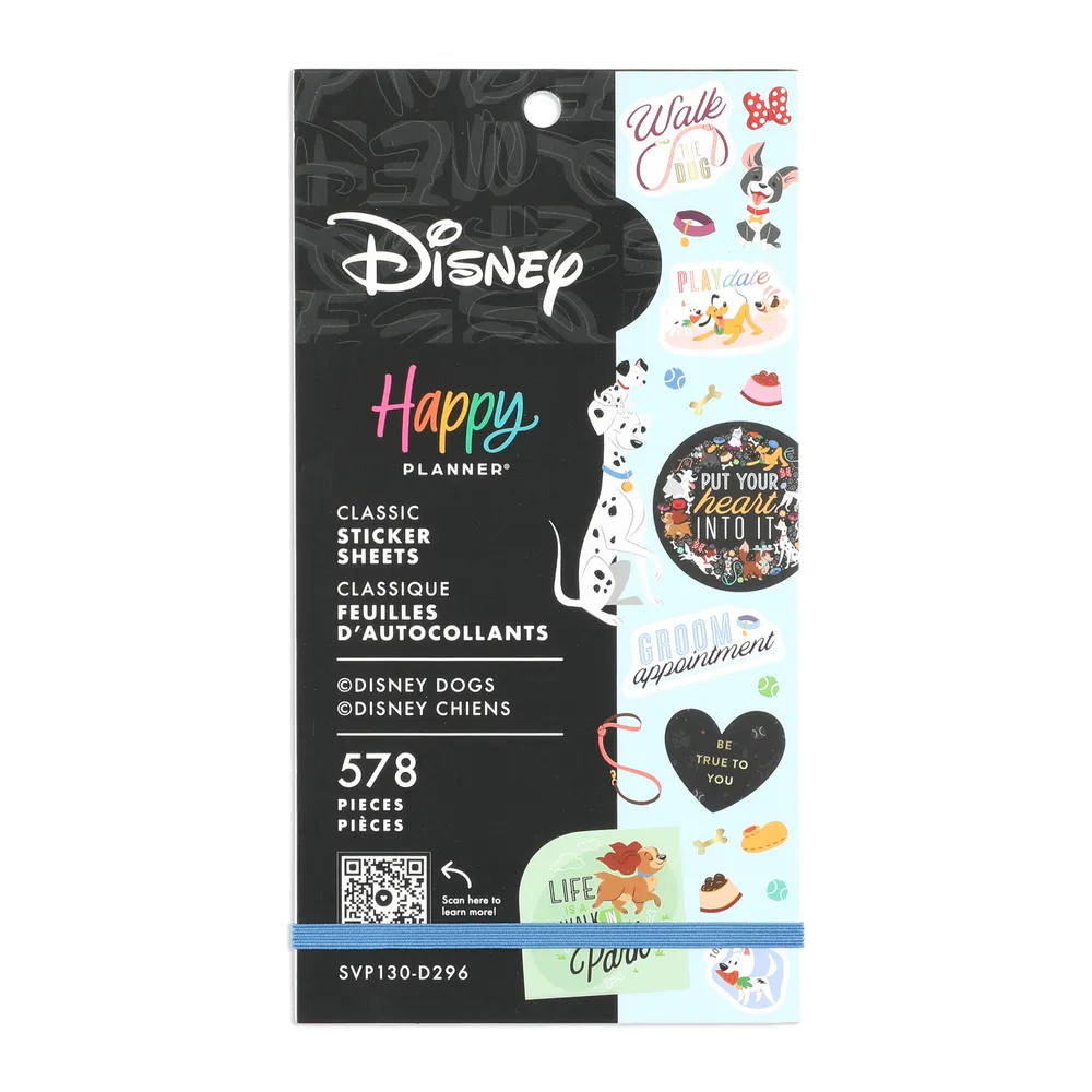 Disney Dogs - Value Pack Stickers