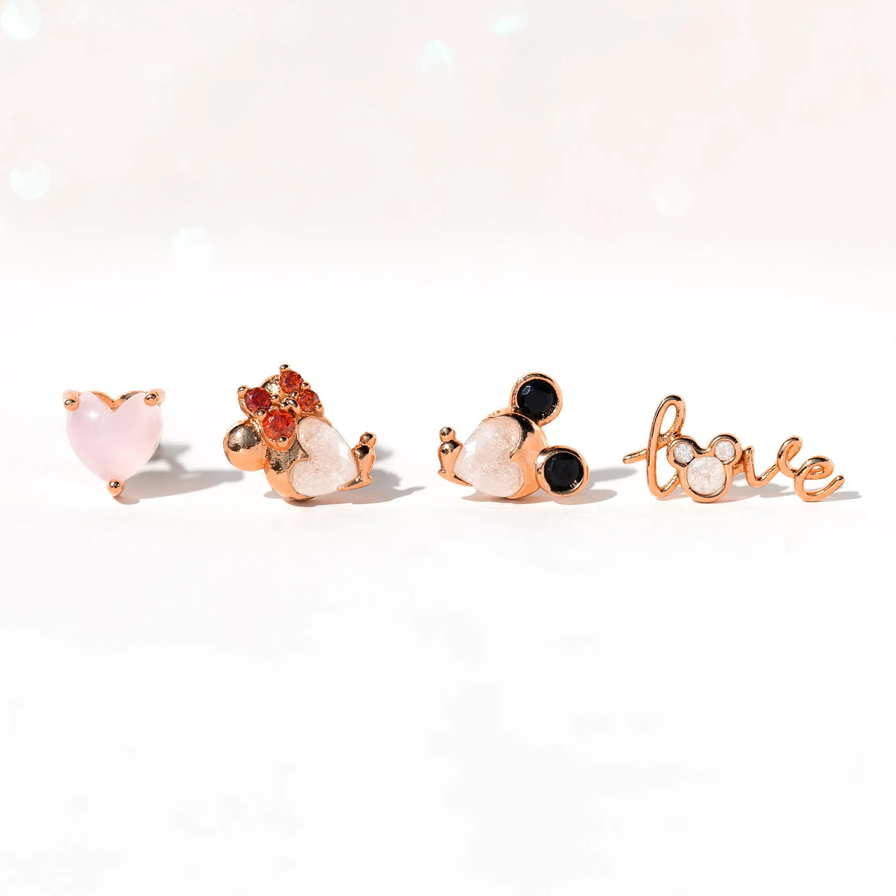 Disney Forever Love Earring Set