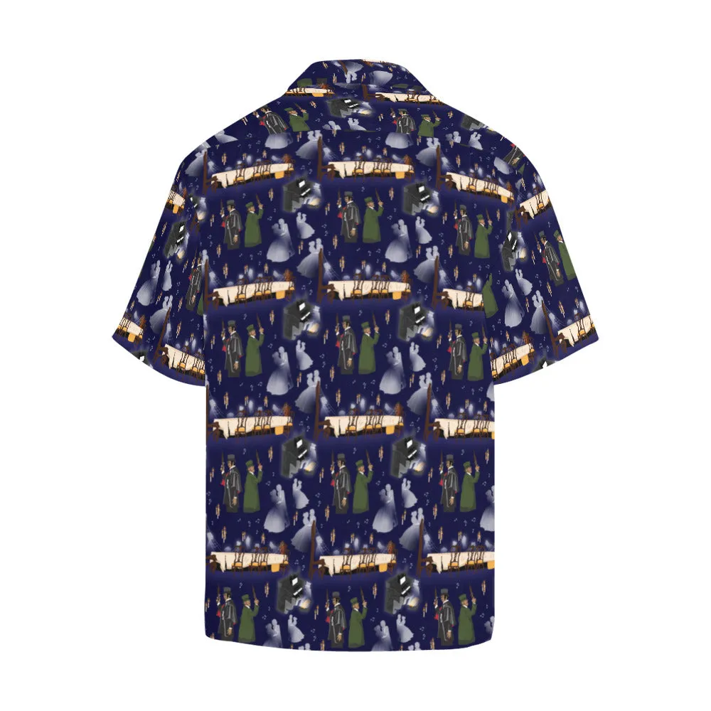 Disney Haunted Mansion Haunted Ballroom Hawaiian Shirt