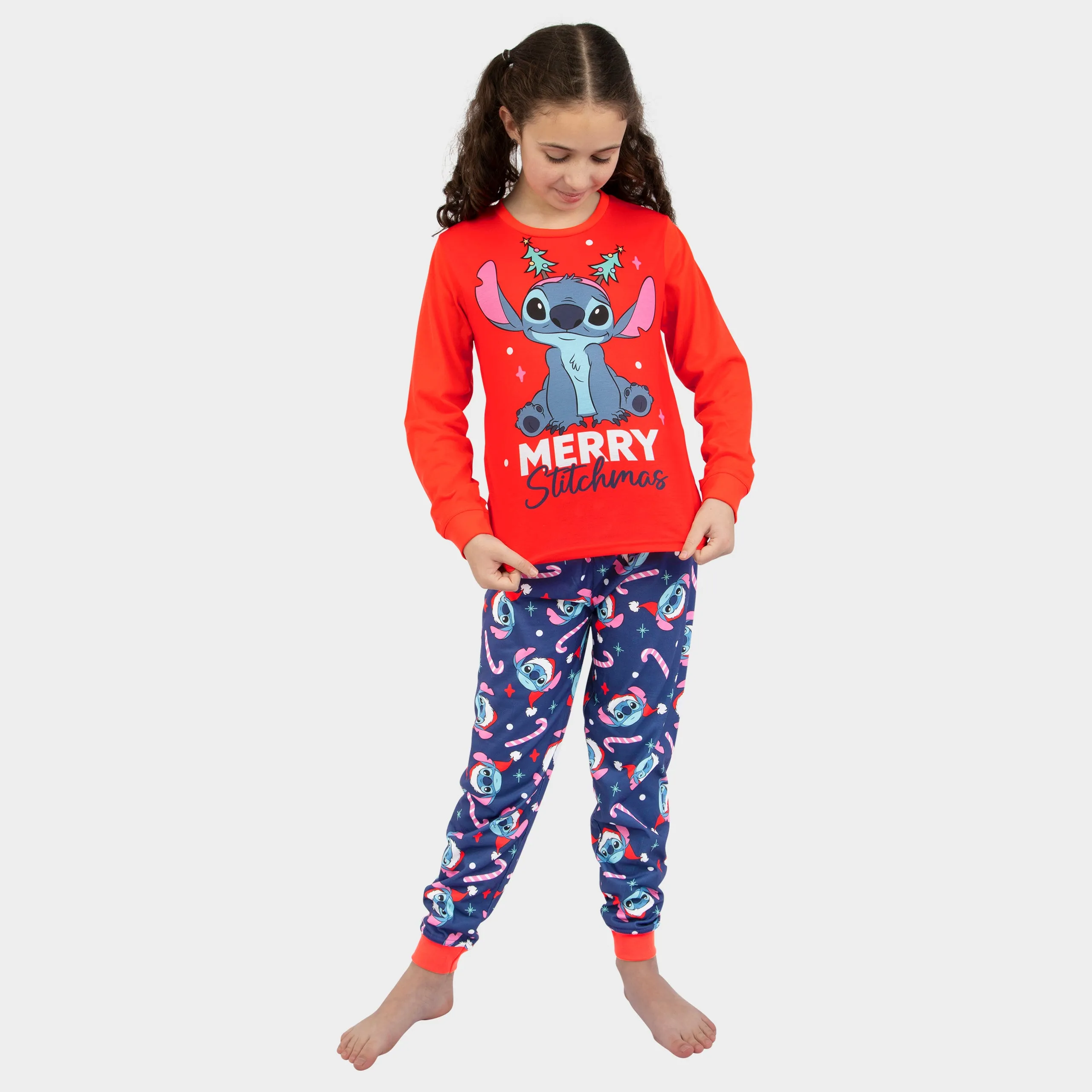 Disney Lilo And Stitch Christmas Pyjamas