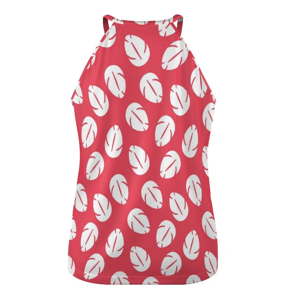 Disney Lilo And Stitch Lilo's Dress Women's Round-Neck Vest Tank Top