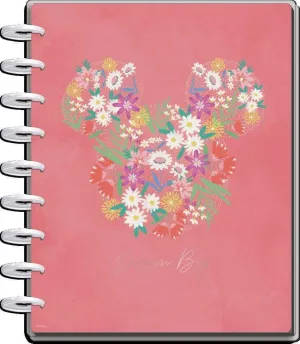 Disney © Mickey Mouse & Minnie Mouse Floral Dream Big Classic Notebook