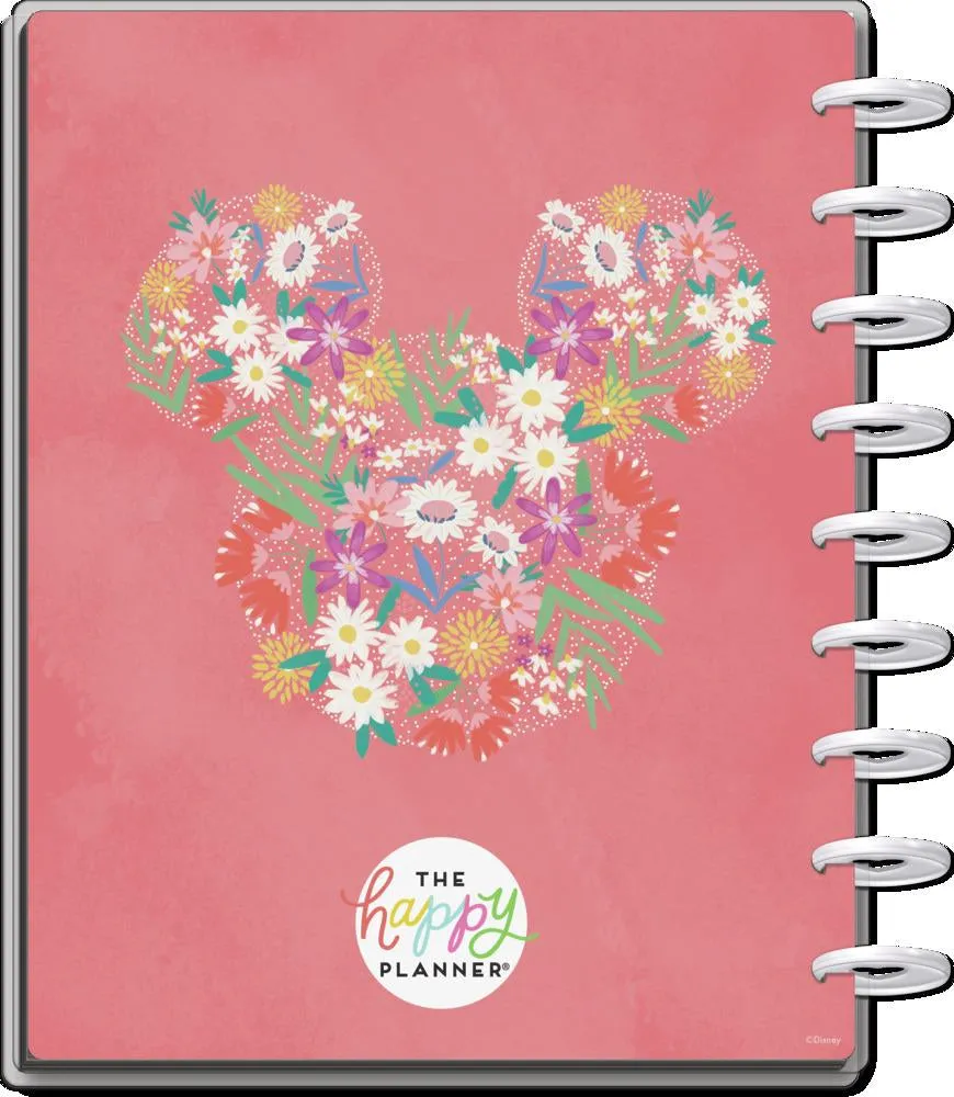 Disney © Mickey Mouse & Minnie Mouse Floral Dream Big Classic Notebook