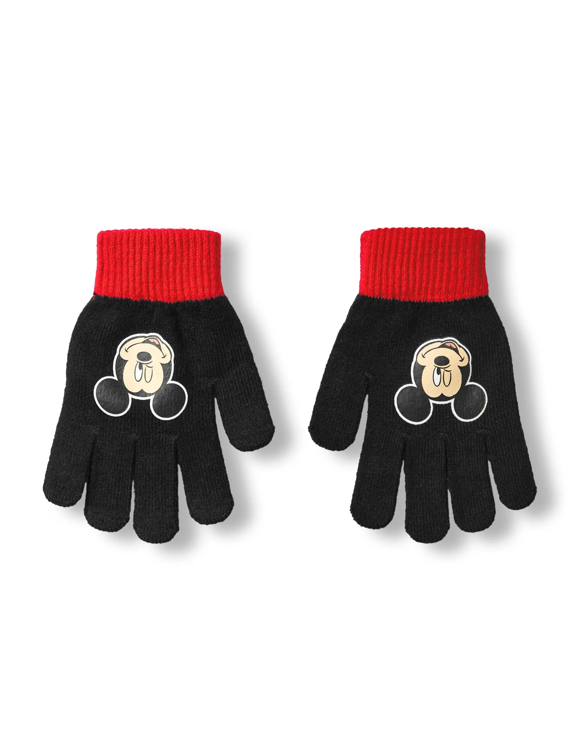 Disney Mickey Mouse Boys Beanie Hat & Gloves Set