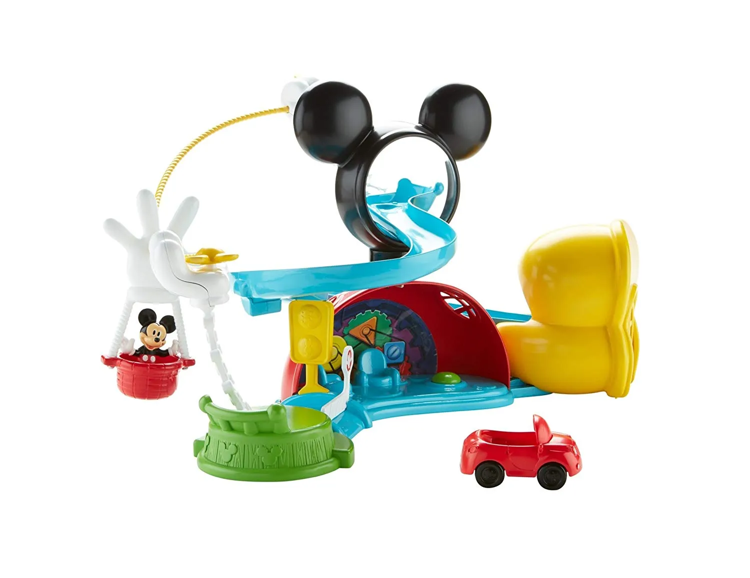 Disney Mickey Mouse Clubhouse Zip, Slide and Zoom Clubhouse Play Set