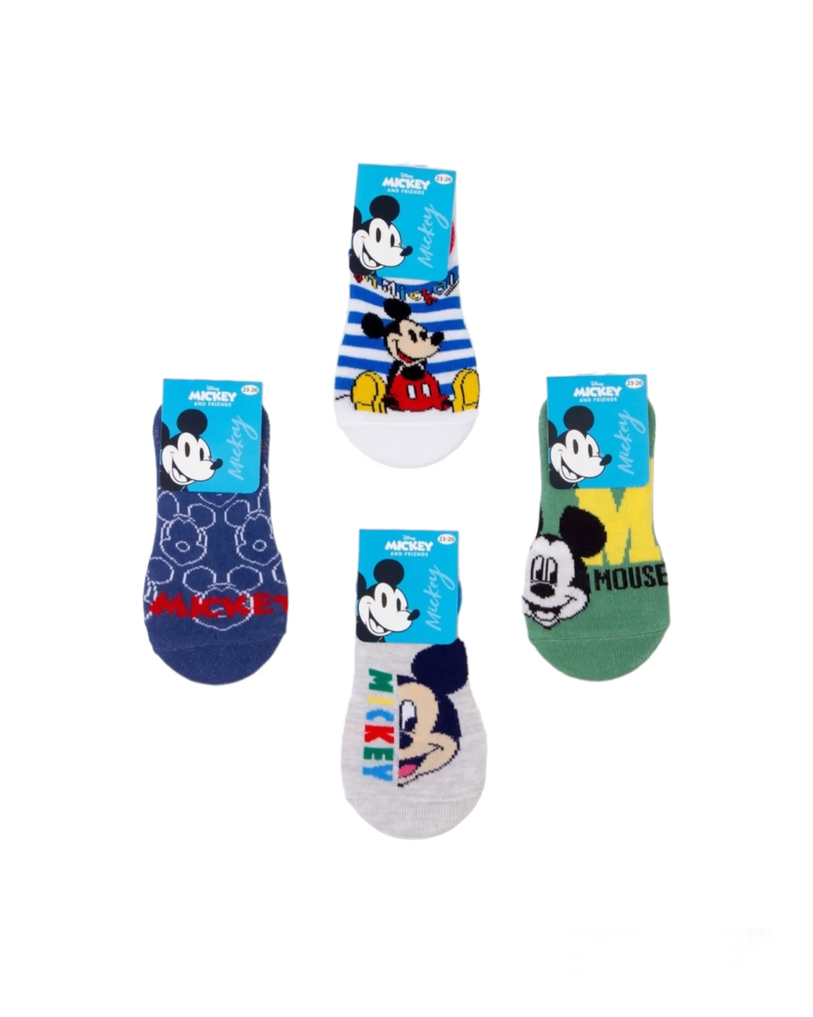 Disney Mickey Mouse Crew Socks