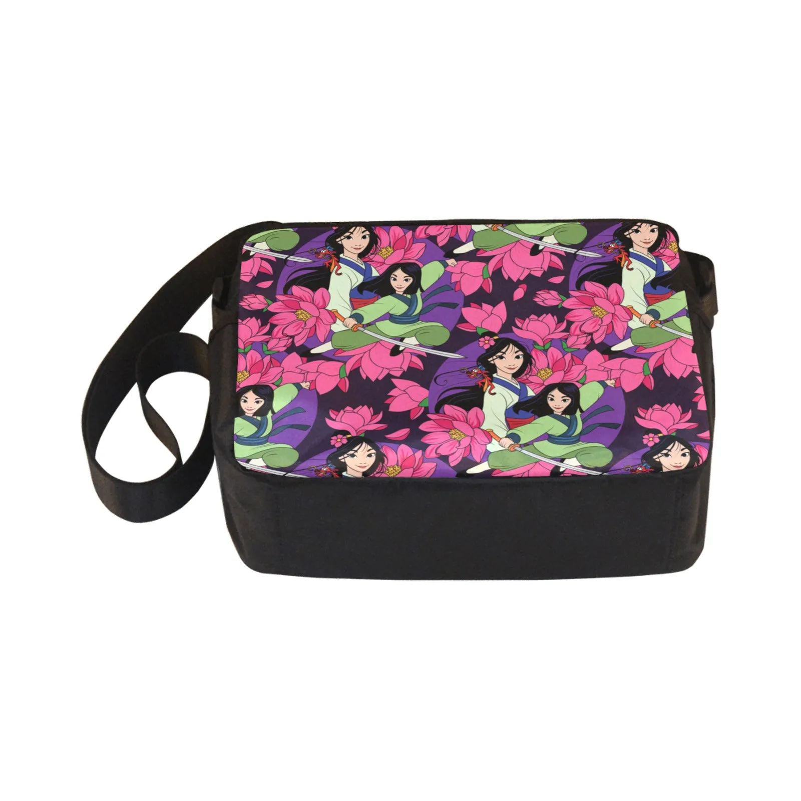 Disney Mulan Blooming Flowers Classic Cross-body Nylon Bag