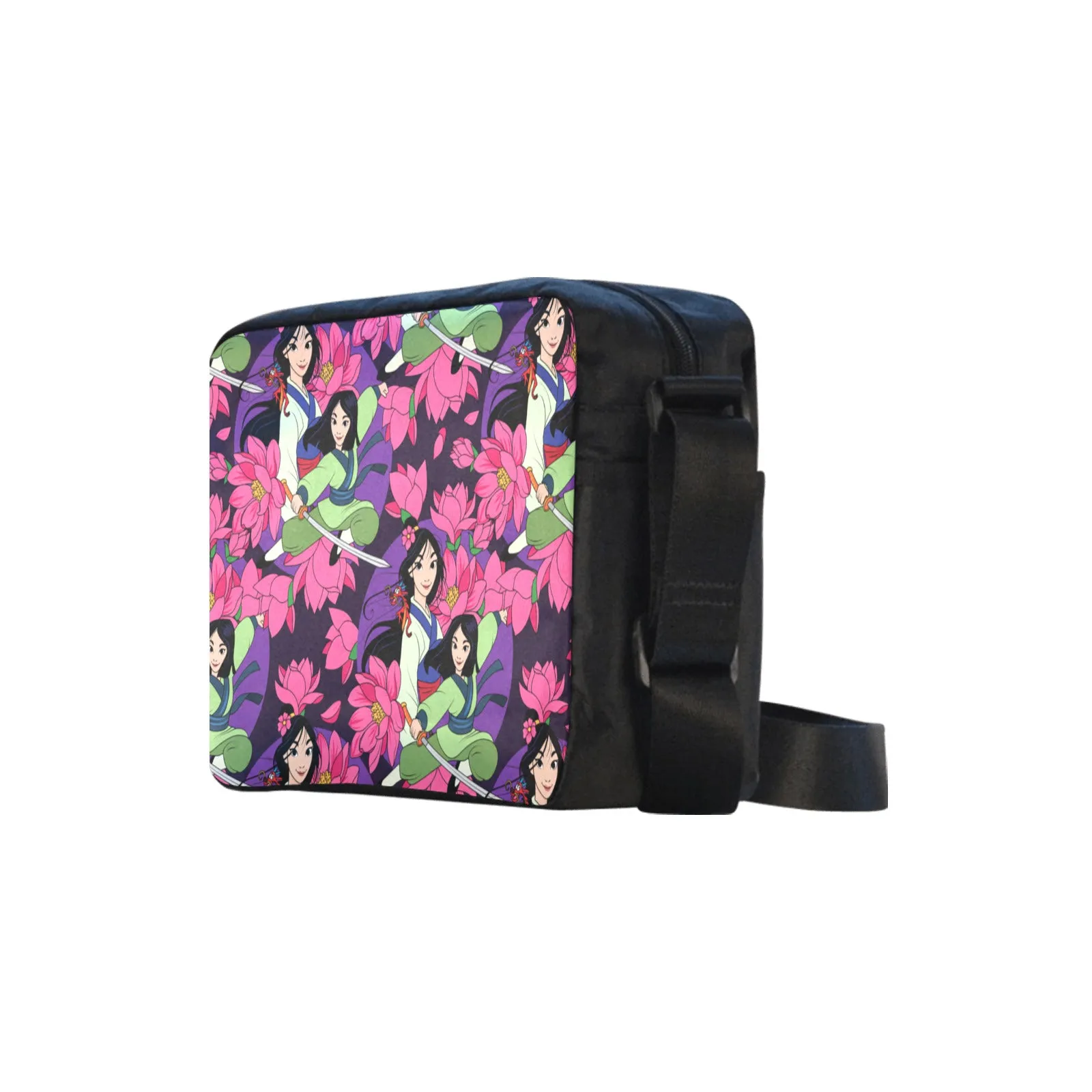 Disney Mulan Blooming Flowers Classic Cross-body Nylon Bag