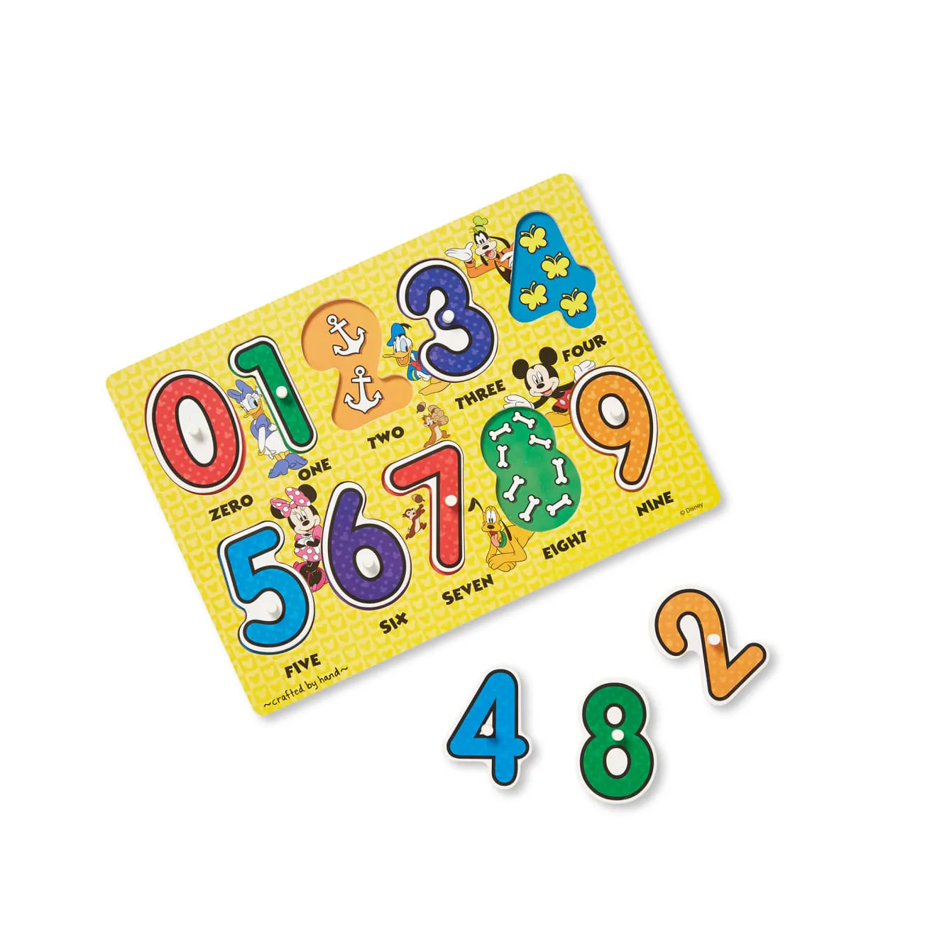 Disney Peg Puzzle Bundle-Alphabet, Numbers, Shapes & Colors