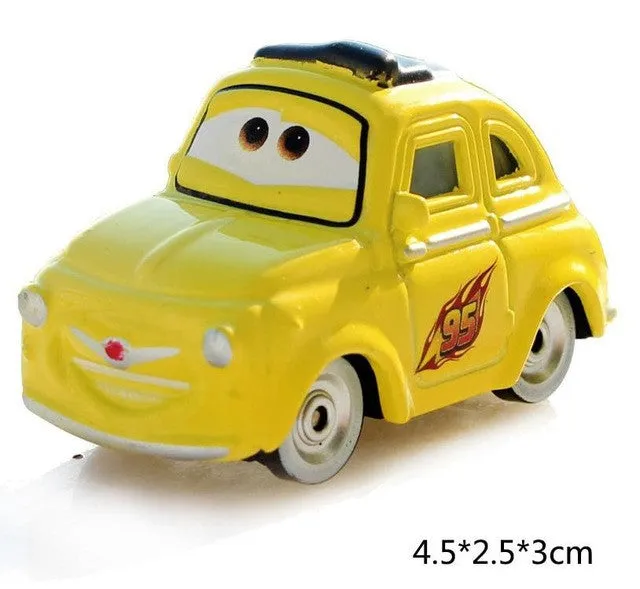 Disney Pixar Cars2  24Styles Lightning McQueen Mater 1:55 Diecast Metal Alloy Toys Birthday Christmas Gift For Kids Cars 2 Toy