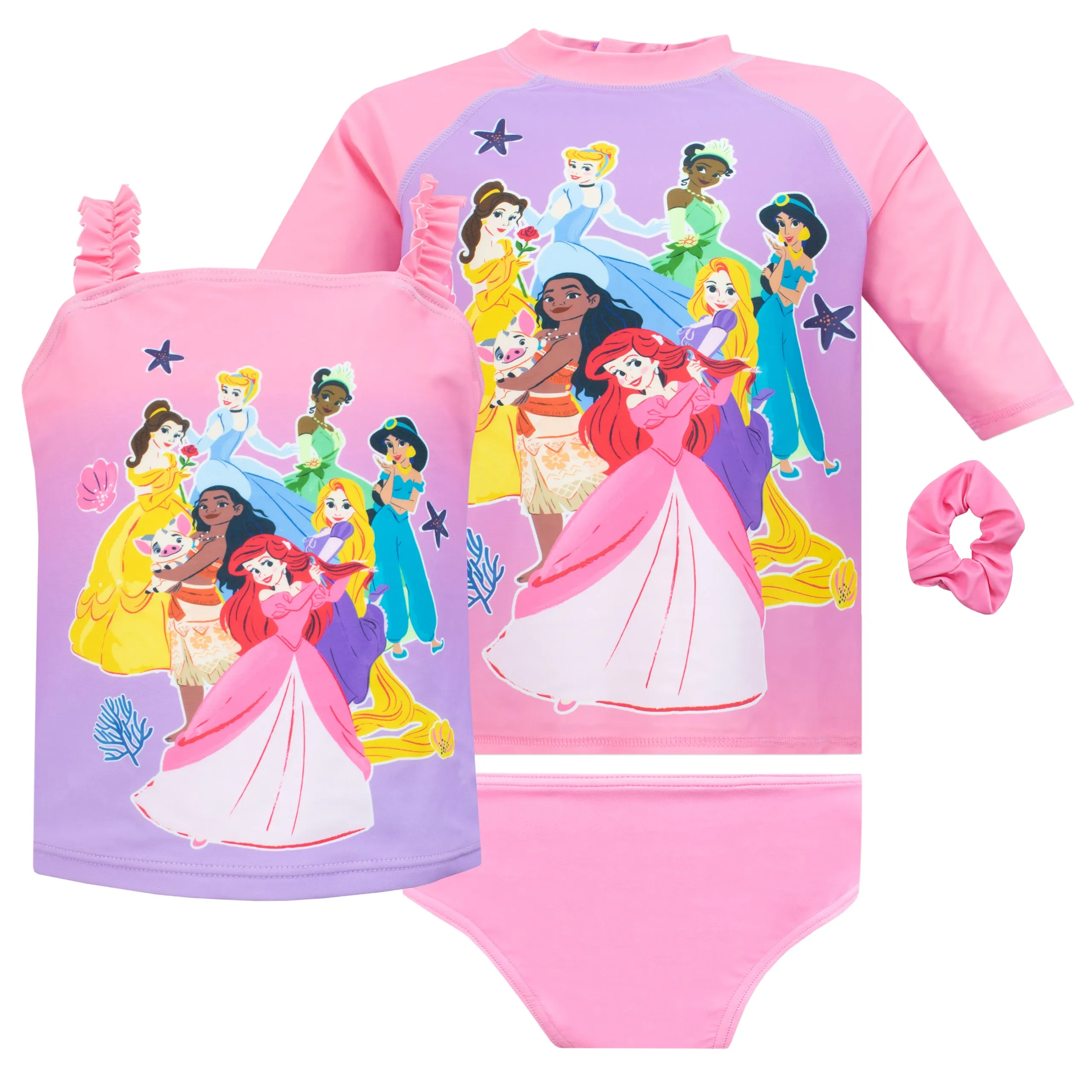 Disney Princess 4 Piece Swim Set