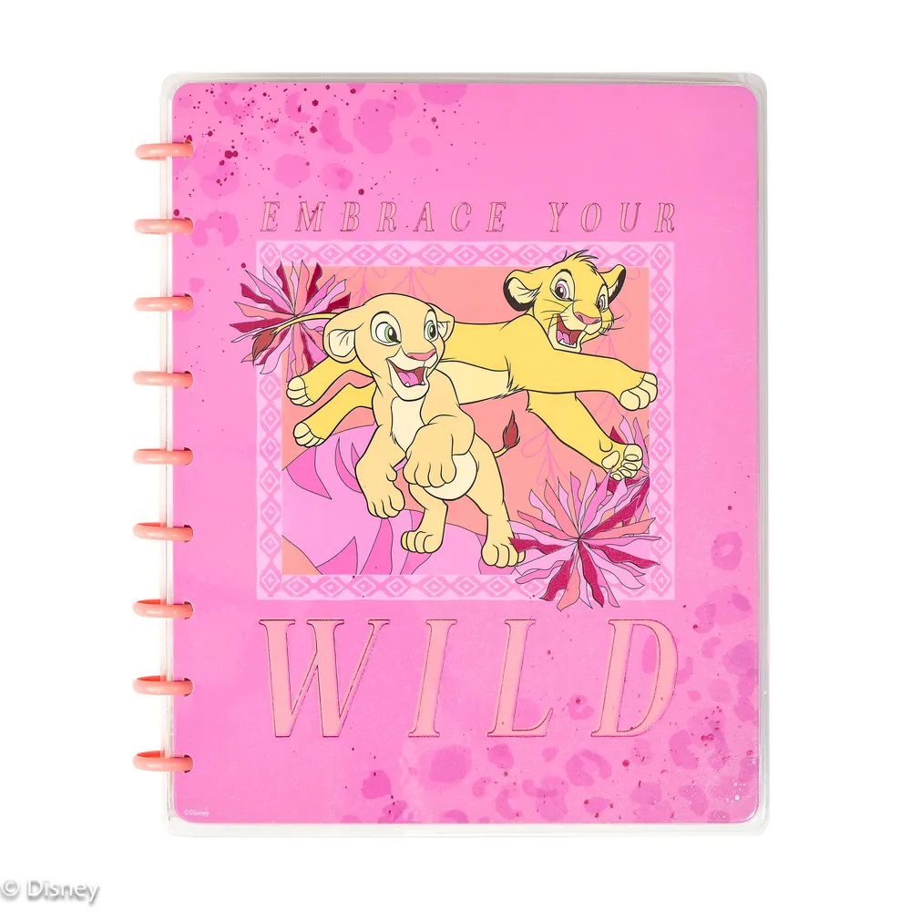 Disney The Lion King Embrace Your Wild - Dot Grid Classic Notebook - 60 Sheets