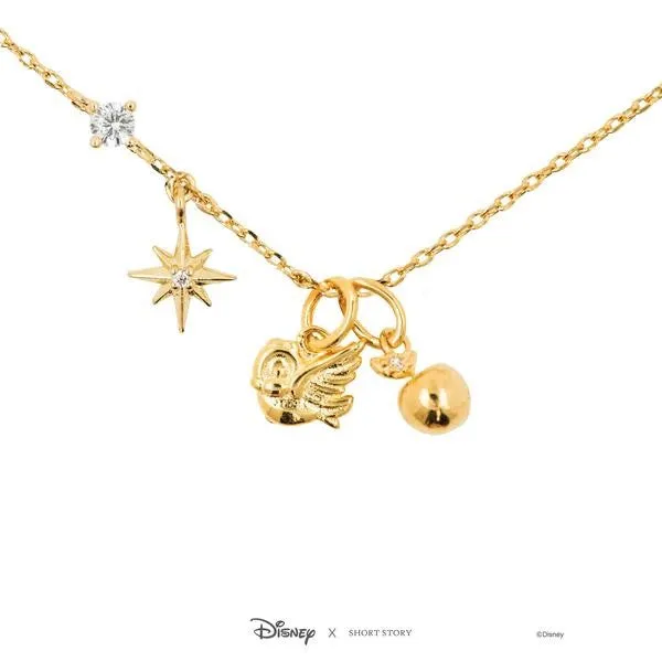 DISNEY X SHORT STORY NECKLACE SNOW WHITE GOLD