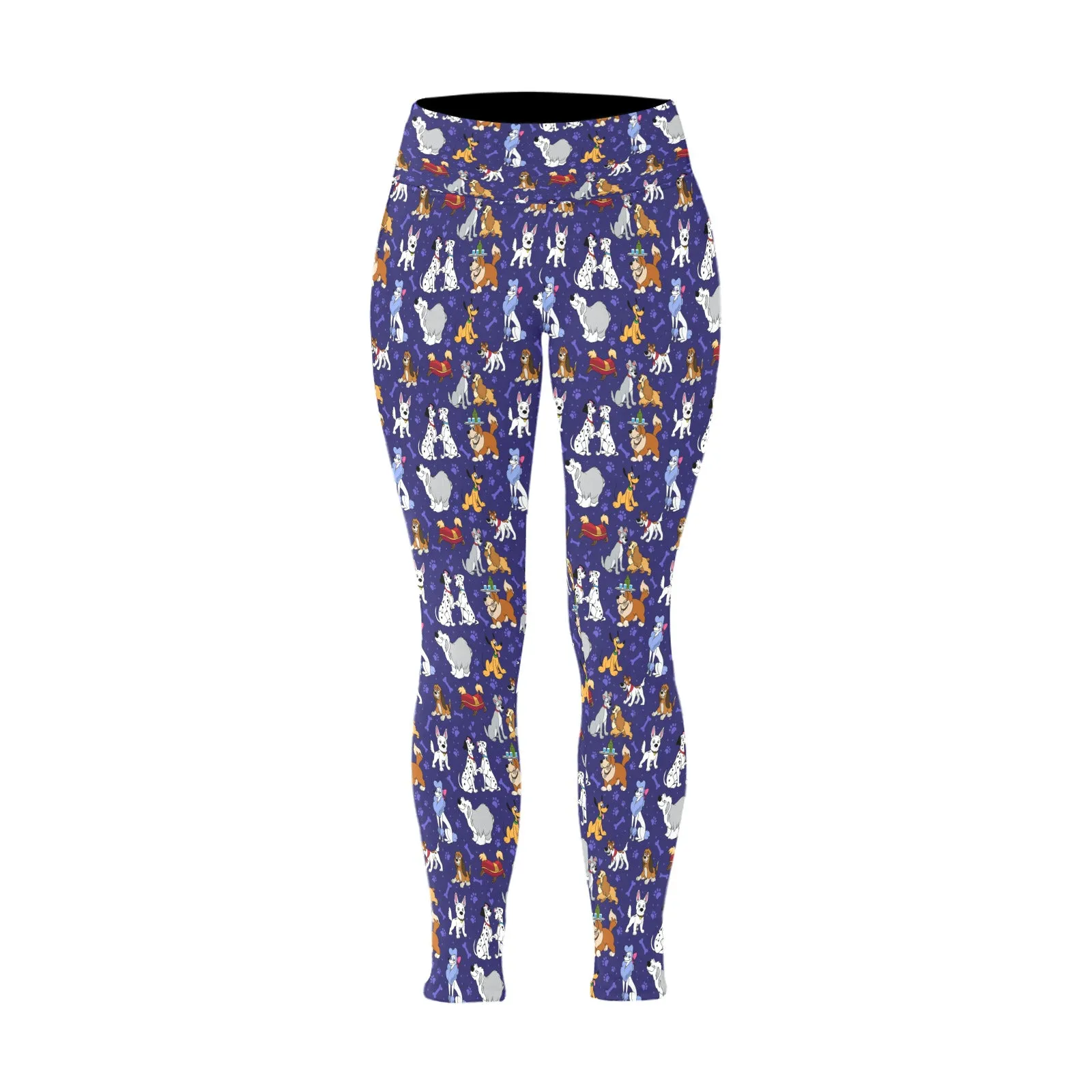 Dog Favorites Women's Plus Size Athletic Leggings