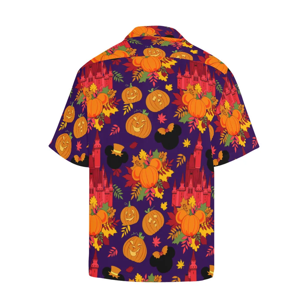 Fall Castles Hawaiian Shirt