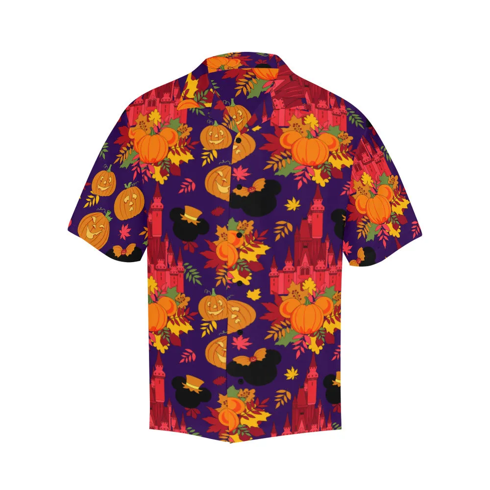 Fall Castles Hawaiian Shirt