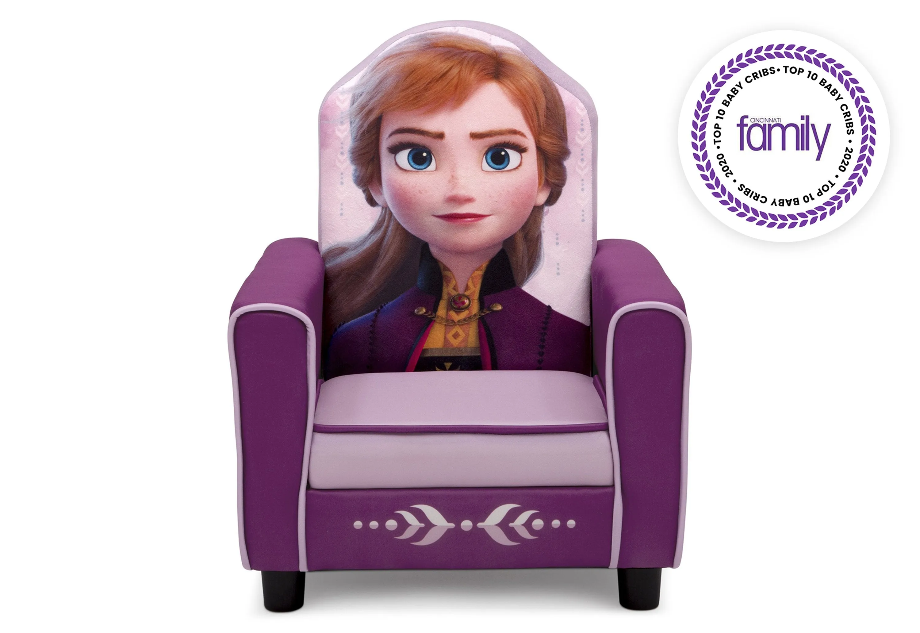 Frozen II Anna Figural Upholstered Kids Chair