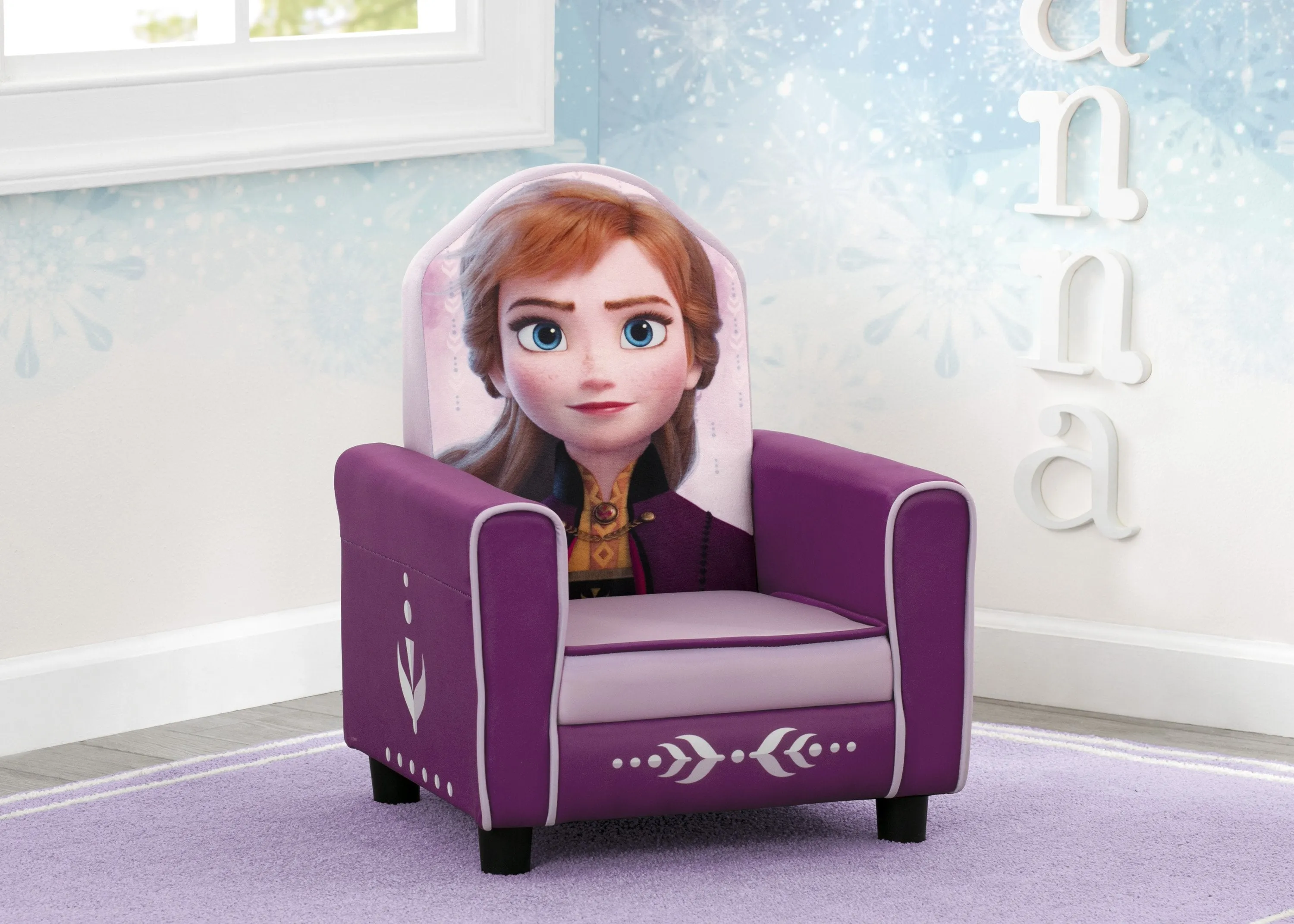 Frozen II Anna Figural Upholstered Kids Chair