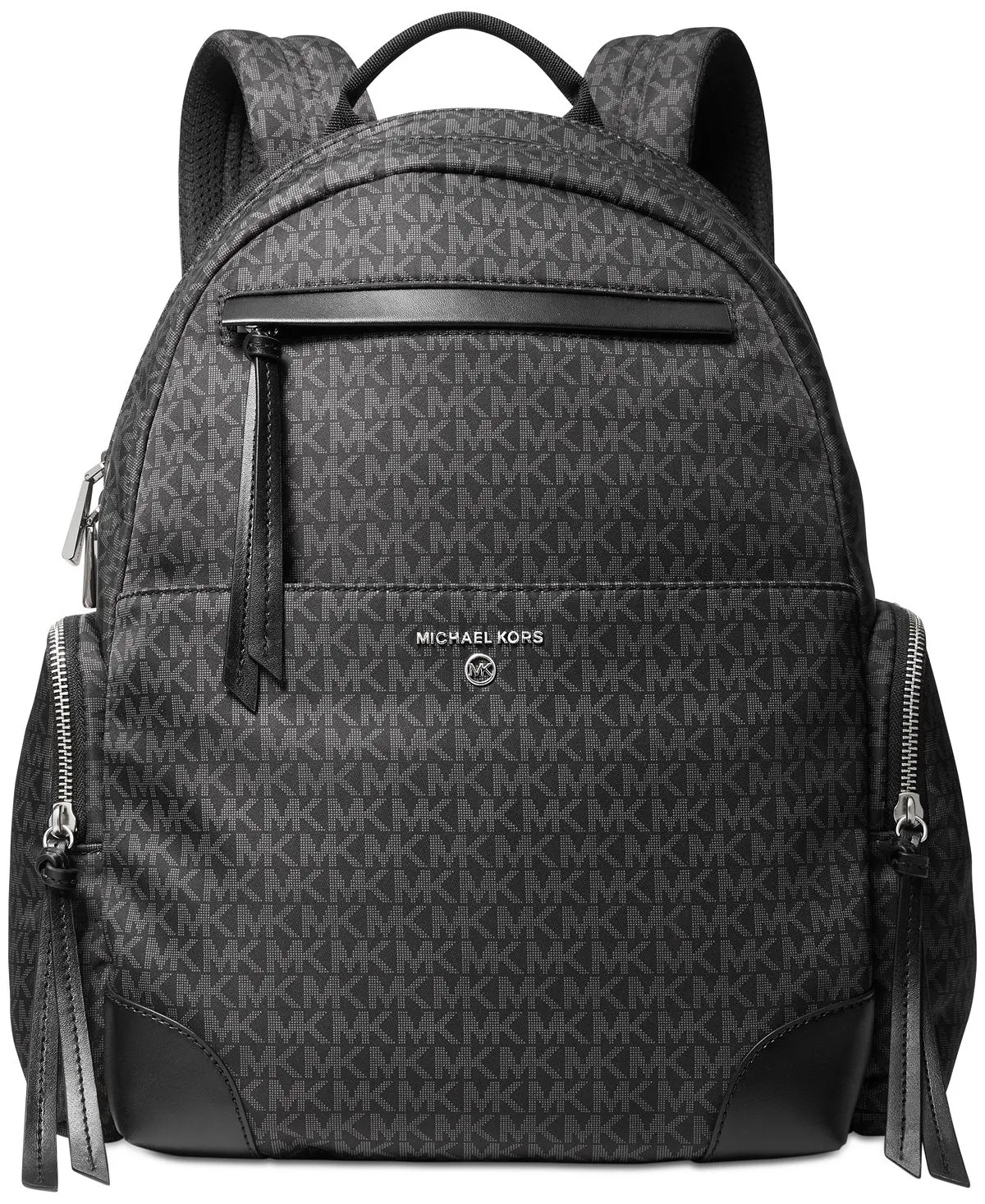 Large signature prescott Michael Kors backpack, black