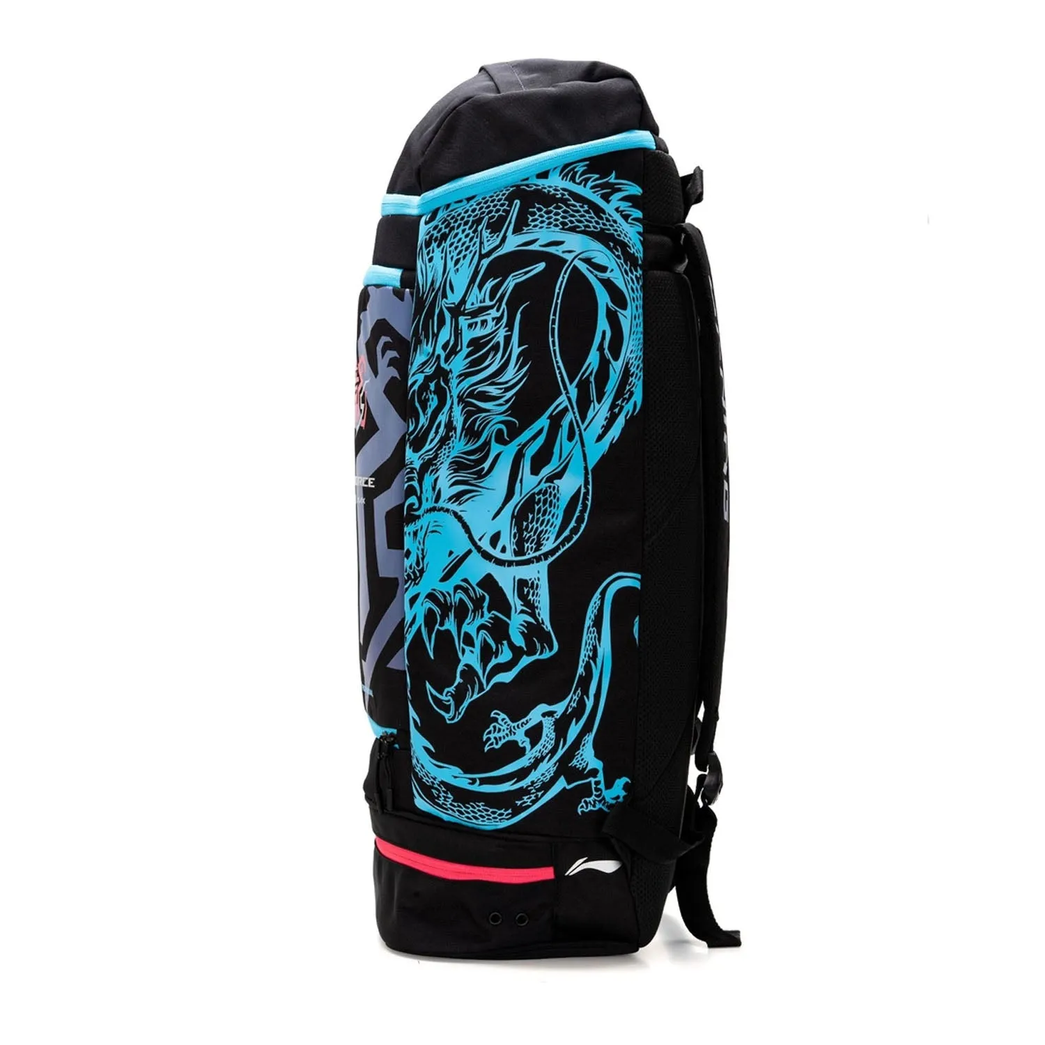 Li-Ning ABSS285-3 Ax Max Dragon Backpack, Black/Blue