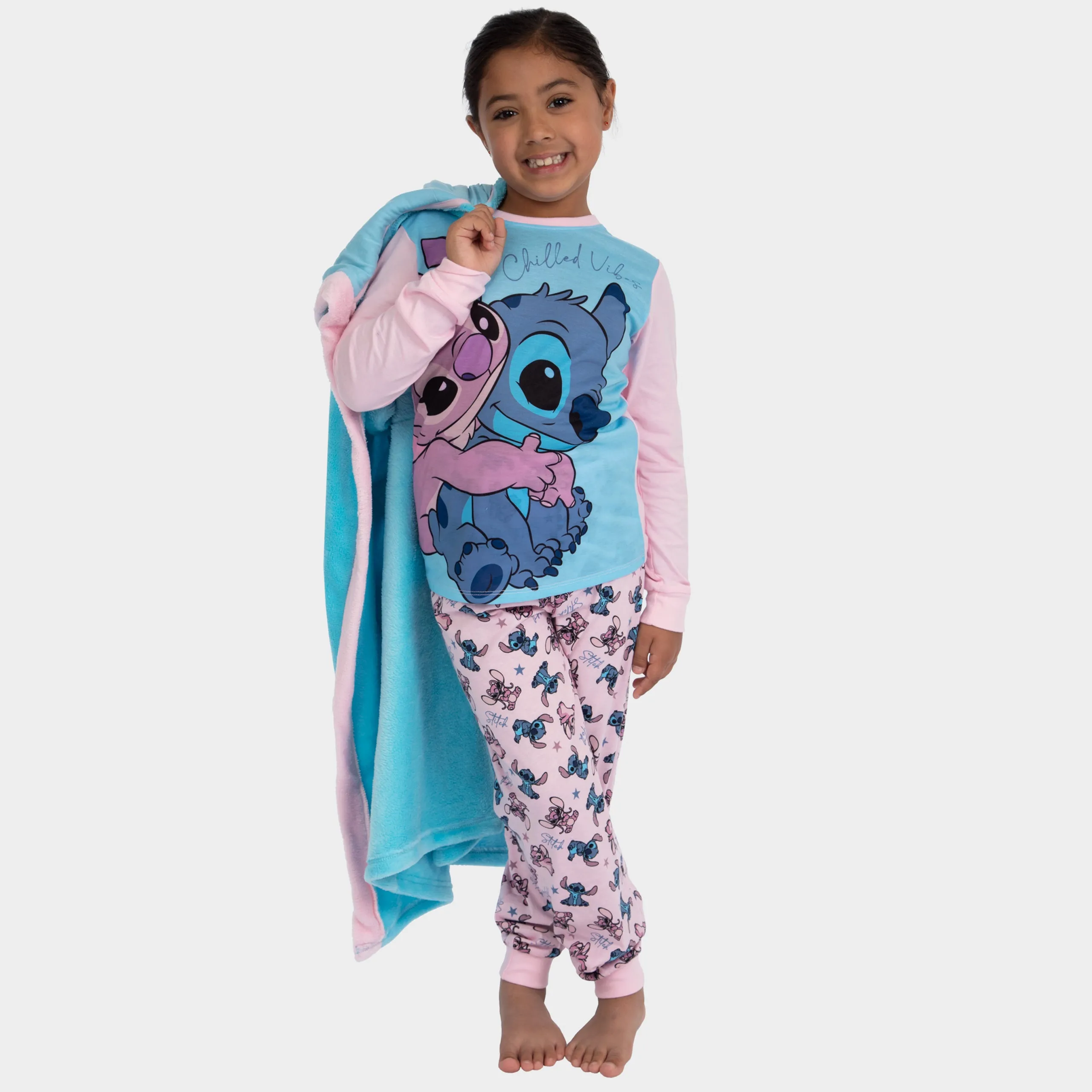 Lilo And Stitch Dressing Gown And Pyjama Set