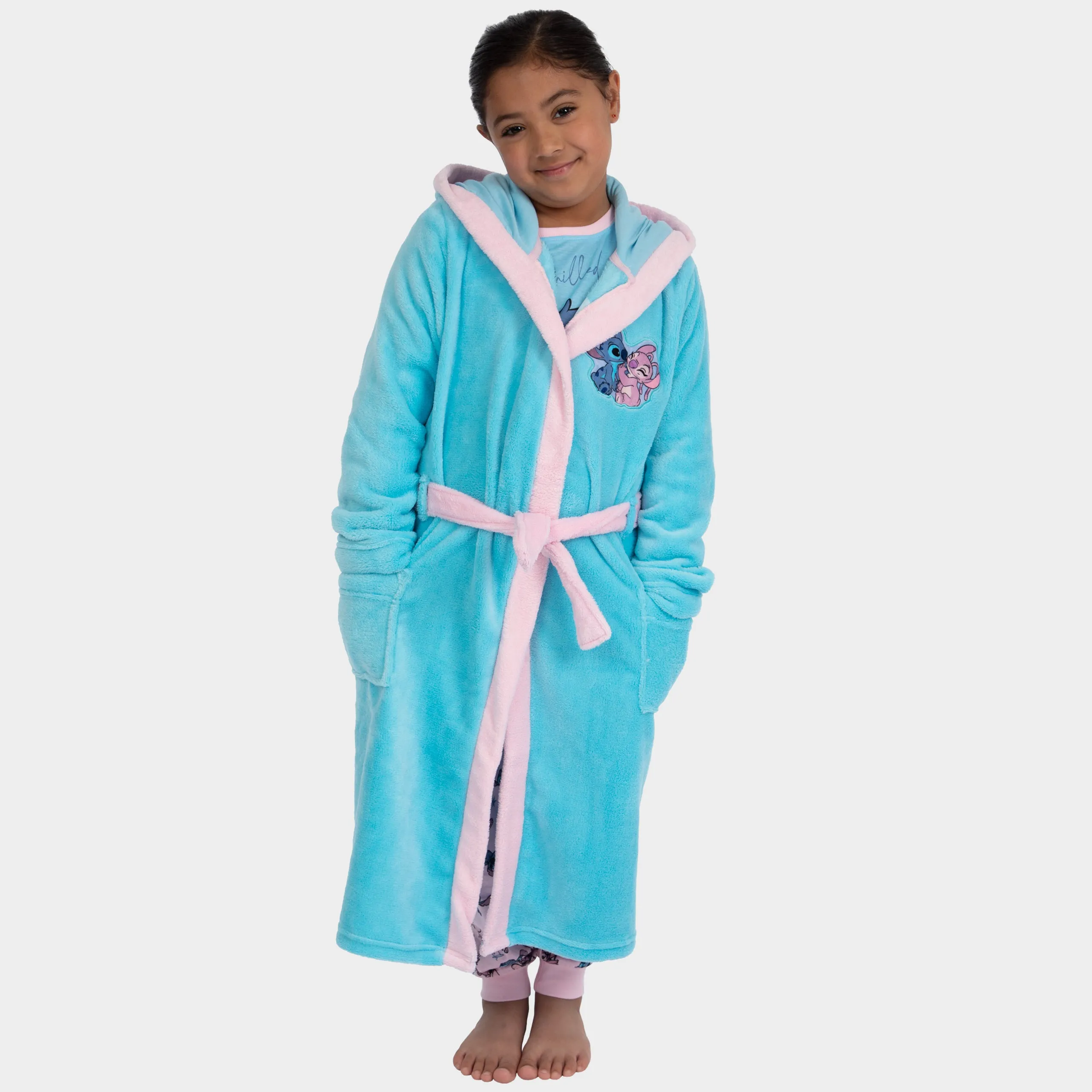 Lilo And Stitch Dressing Gown And Pyjama Set