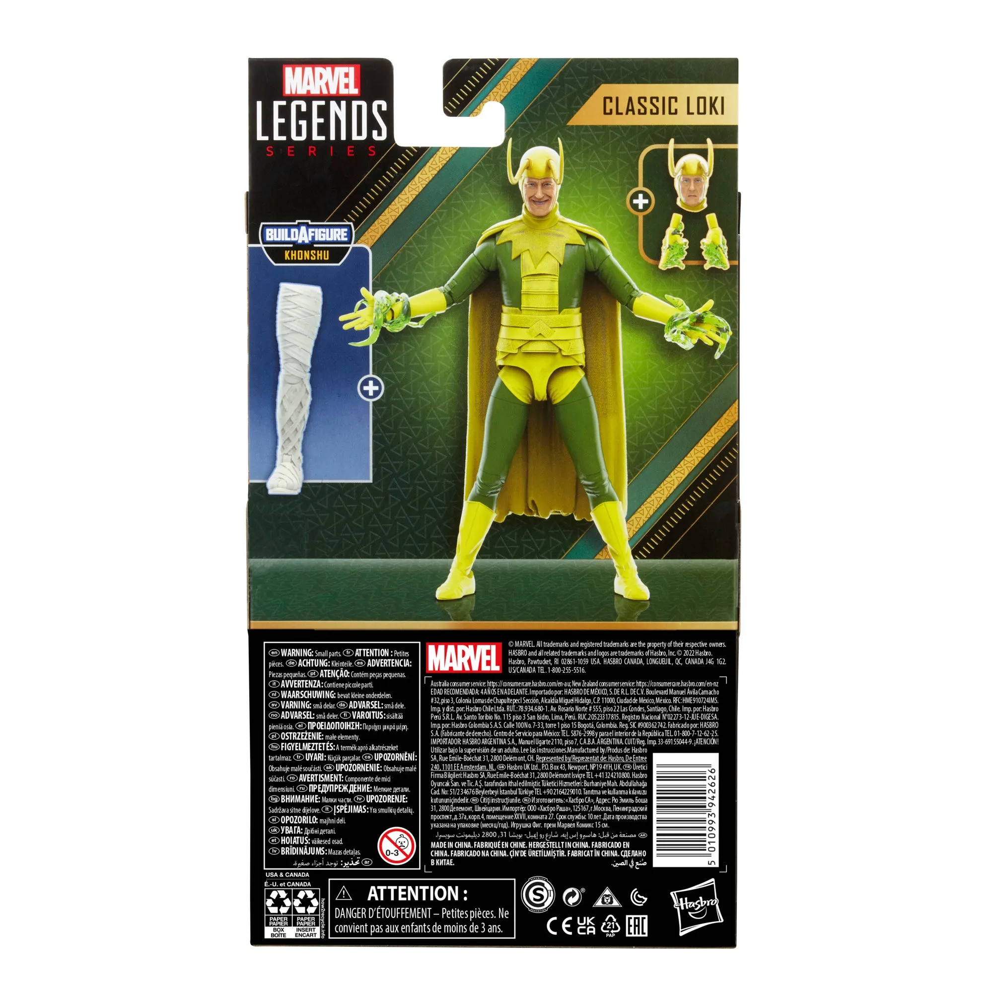 Marvel Legends Classic Loki (Khonshu BAF)