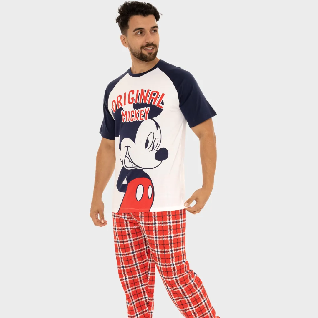 Mens Mickey Mouse Pyjamas