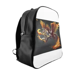 Merciless the Flaming SkyBird School Backpack