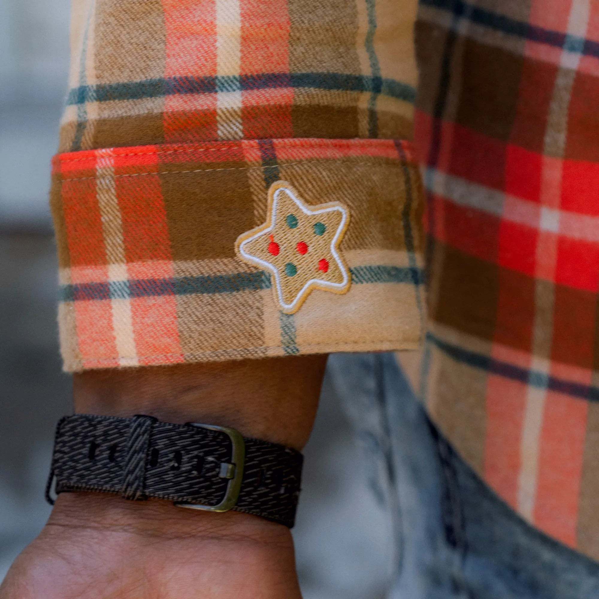 Mickey Gingerbread Scented Flannel