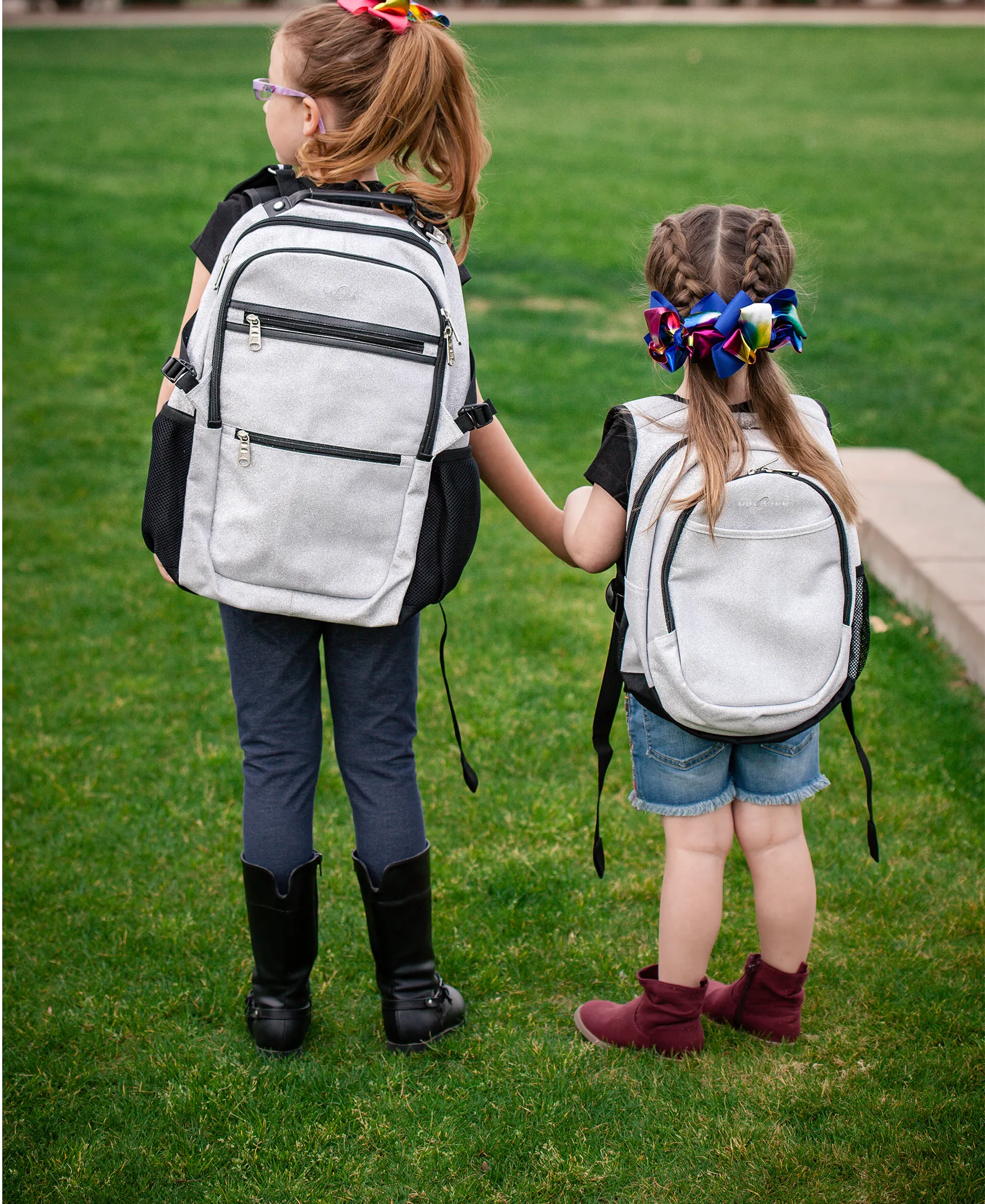 Mini Preschool Backpack for Girls with Built-in Accessories