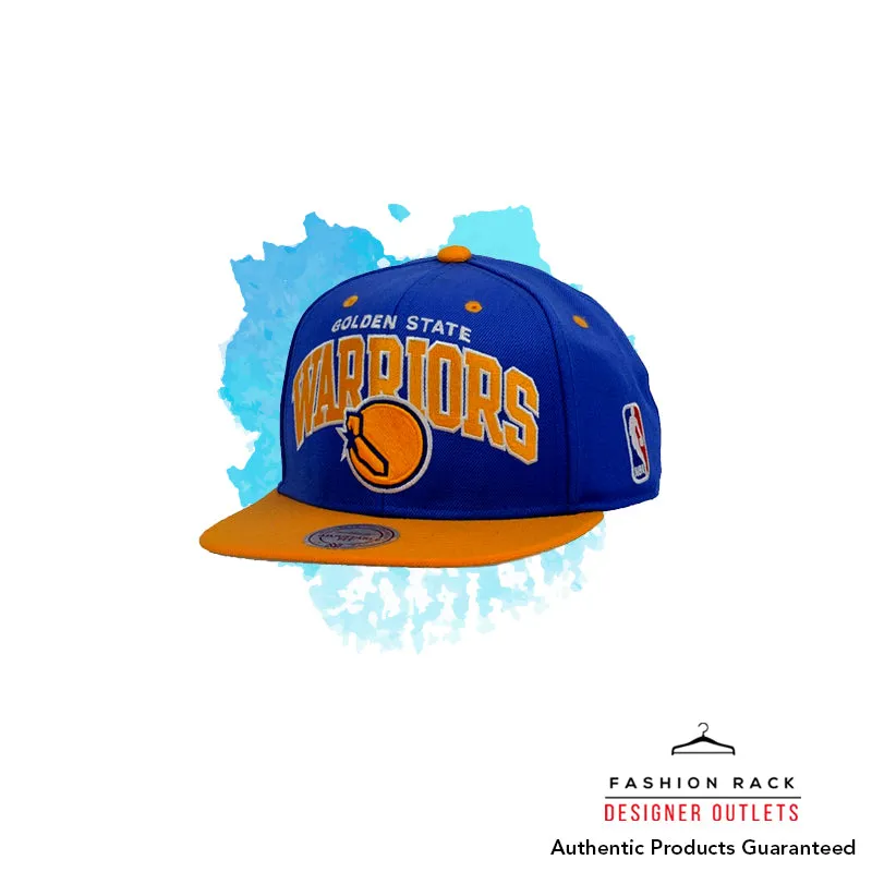 Mitchell & Ness Team Arch Snapback Golden State Warriors Blue/Yellow