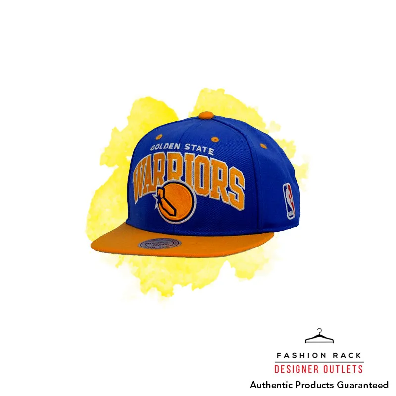 Mitchell & Ness Team Arch Snapback Golden State Warriors Blue/Yellow